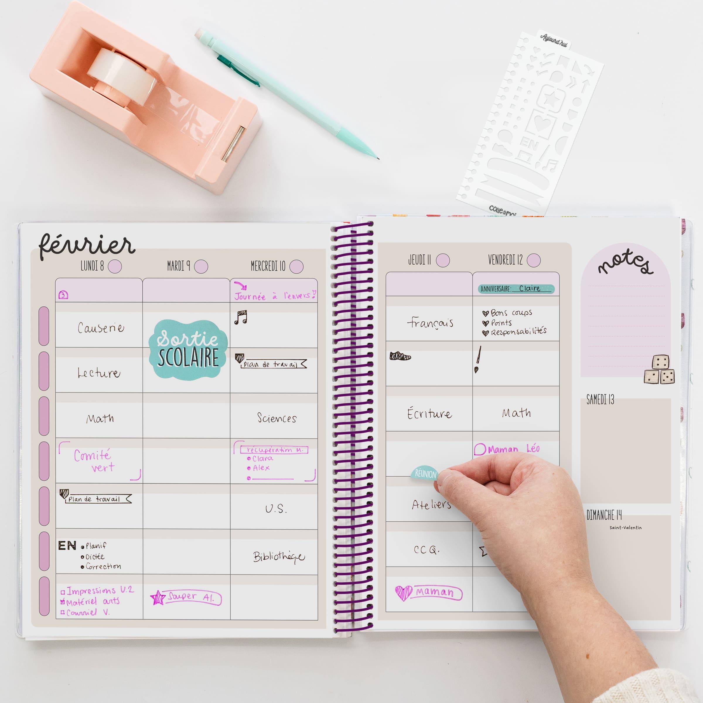 Le Cahier Journal pour un triple niveau 📚✨